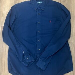 Ralph Lauren Men's Navy Blue Shirt